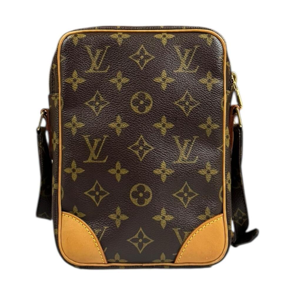 LOUIS VUITTON Authentic Brown Monogram Canvas Shoulder Bag - Picture 3 of 12